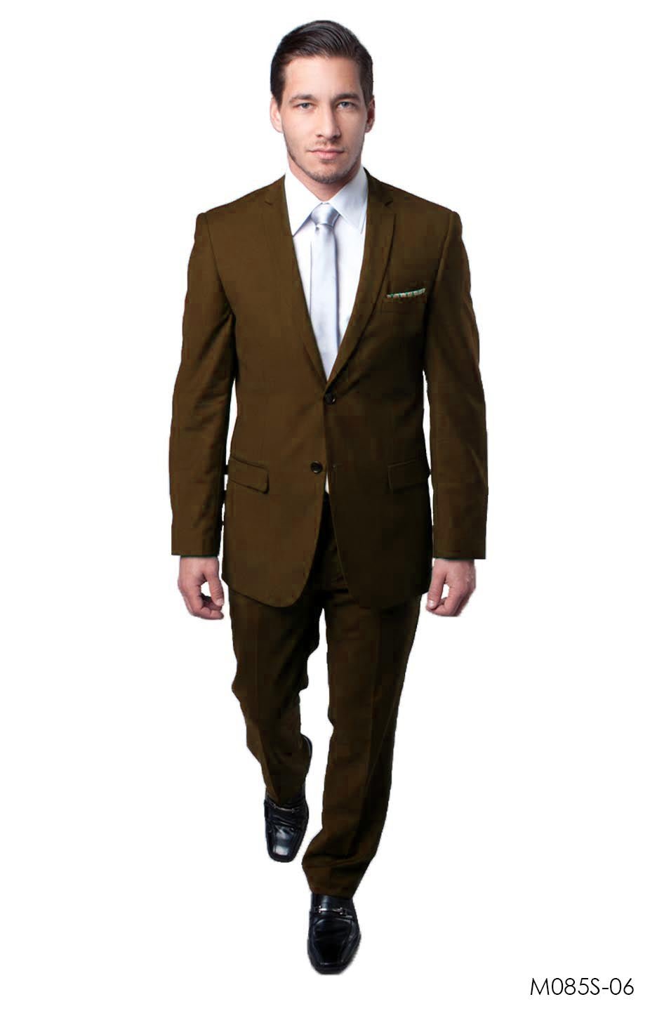 Brown Slim Fit 2 - PC Suits - Bundle Bus