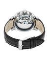 Heritor Automatic Hannibal Semi-Skeleton Leather-Band Watch