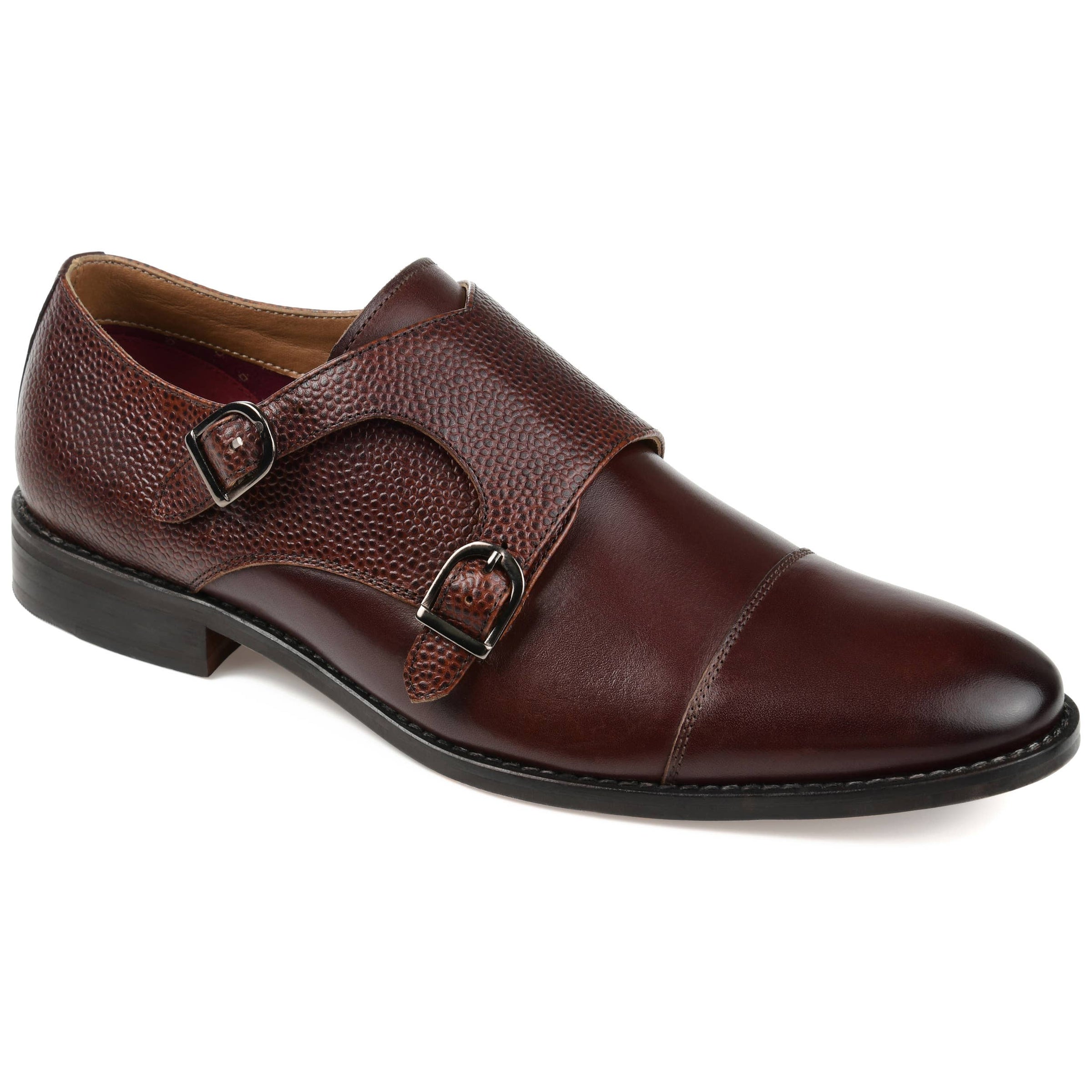 Thomas & Vine Calvin Double Monk Strap Dress Shoe