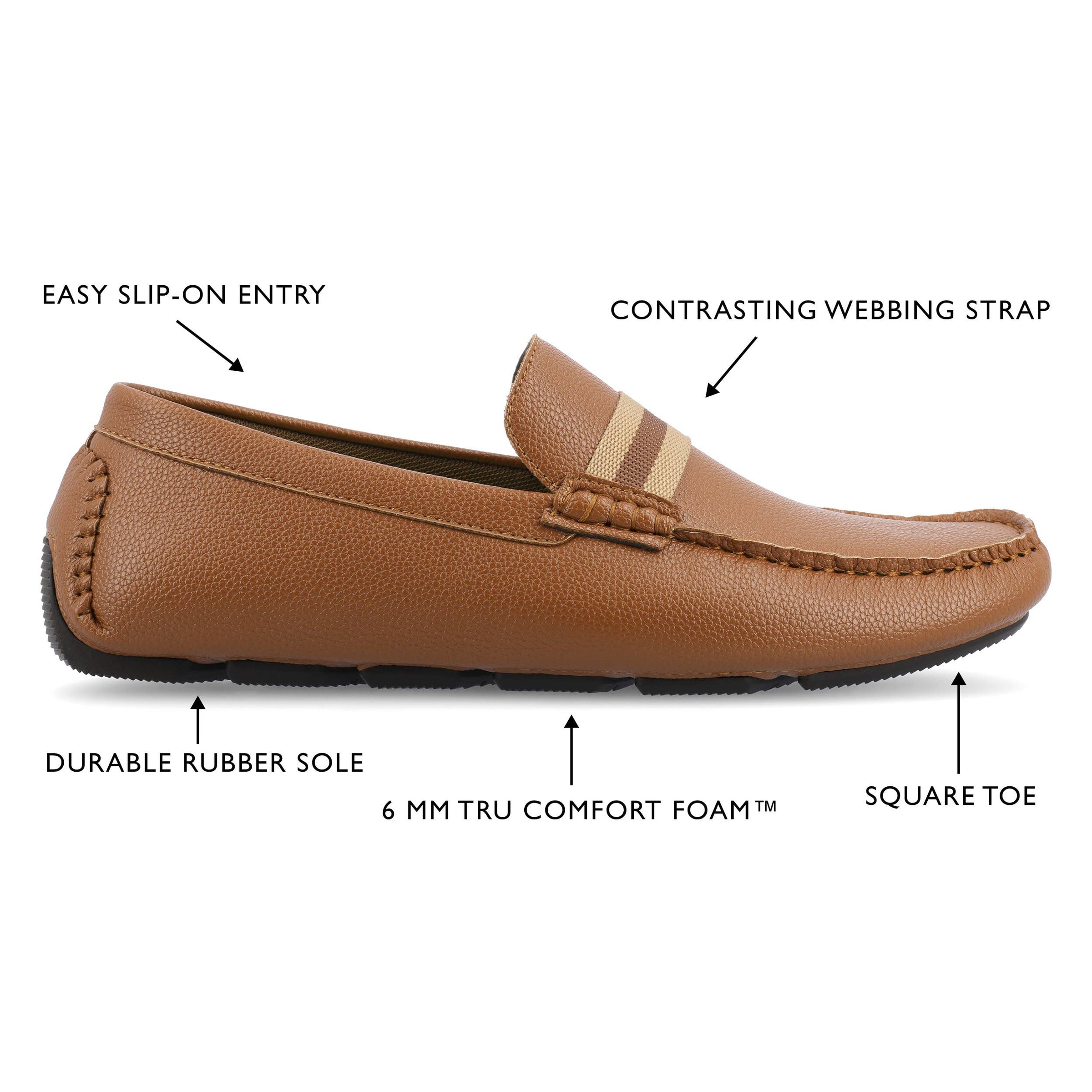 Vance Co. Griffin Driving Loafer