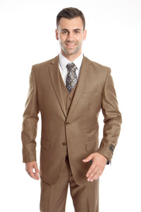 Dk. Taupe Solid 3 - PC Modern Fit - Bundle Bus