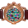 Heritor Automatic Legacy Leather-Band Watch with Day/Date