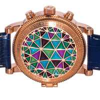 Heritor Automatic Legacy Leather-Band Watch with Day/Date