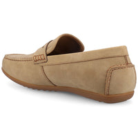 Vance Yates Perforated Slip-on Driving Penny Loafer