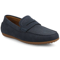 Vance Yates Perforated Slip-on Driving Penny Loafer