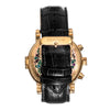 Heritor Automatic Legacy Leather-Band Watch with Day/Date