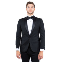 Gray Zegarie Shawl Collar Tuxedo Jacket For Men - Bundle Bus