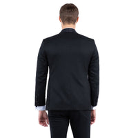 Gray Zegarie Shawl Collar Tuxedo Jacket For Men - Bundle Bus