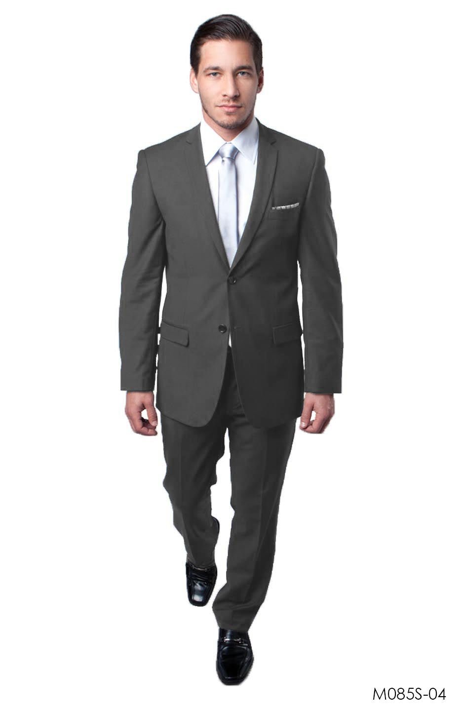 Grey Slim Fit 2 - PC Suits - Bundle Bus