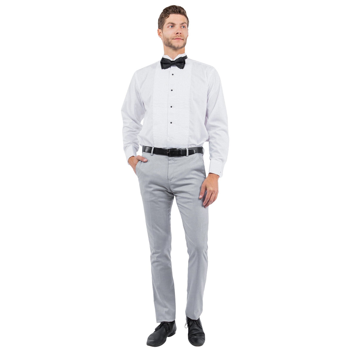 Grey Zegarie Tuxedo Dress Pants - Bundle Bus