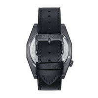 Heritor Automatic Amadeus Semi - Skeleton Leather - Band Watch - Bundle Bus