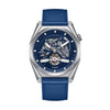 Heritor Automatic Amadeus Semi - Skeleton Leather - Band Watch - Bundle Bus