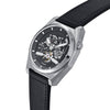 Heritor Automatic Amadeus Semi - Skeleton Leather - Band Watch - Bundle Bus