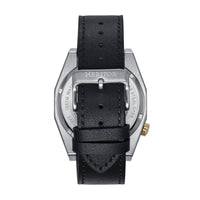 Heritor Automatic Amadeus Semi - Skeleton Leather - Band Watch - Bundle Bus
