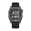 Heritor Automatic Amadeus Semi - Skeleton Leather - Band Watch - Bundle Bus