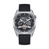 Heritor Automatic Amadeus Semi - Skeleton Leather - Band Watch - Bundle Bus