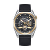 Heritor Automatic Amadeus Semi - Skeleton Leather - Band Watch - Bundle Bus