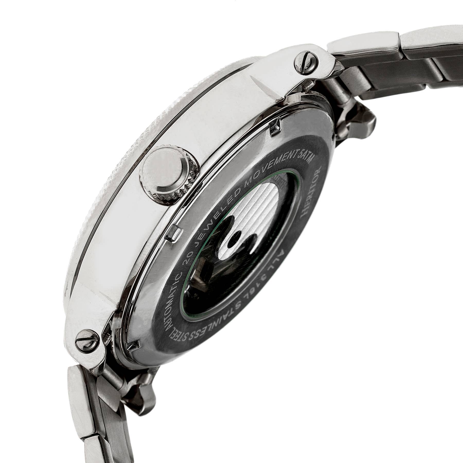 Heritor Automatic Aries Skeleton Bracelet Watch - Bundle Bus