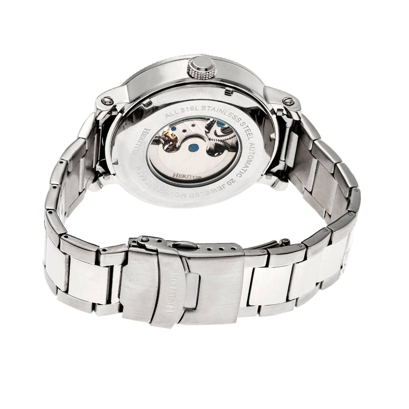 Heritor Automatic Aries Skeleton Bracelet Watch - Bundle Bus