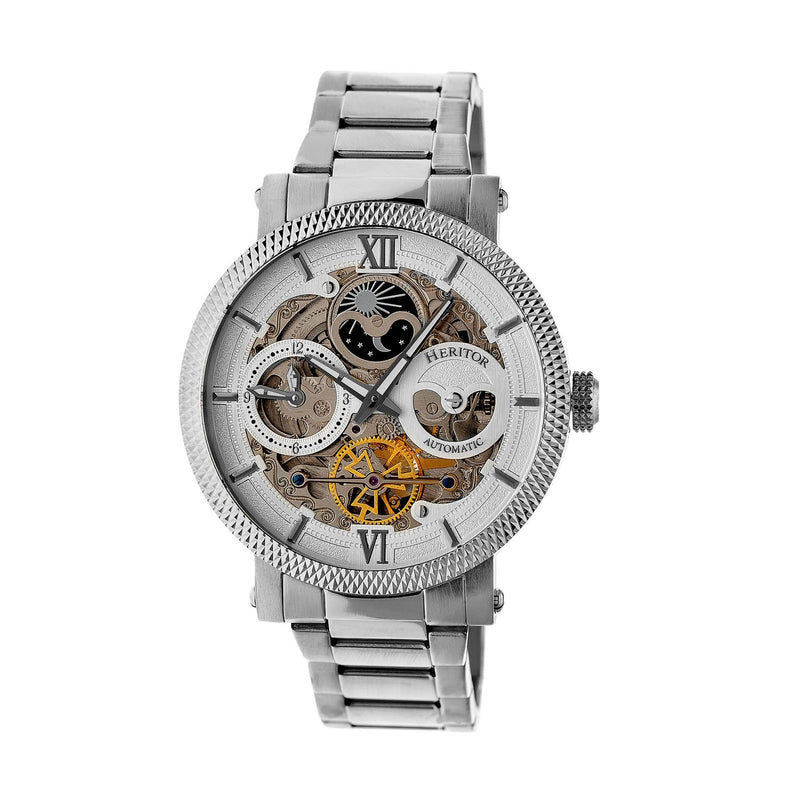 Heritor Automatic Aries Skeleton Bracelet Watch - Bundle Bus