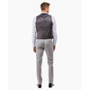 Light Grey Zegarie Suit Separates Solid Men's Vests For Men - Bundle Bus