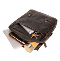 Melbourne Leather Laptop Backpack - Bundle Bus