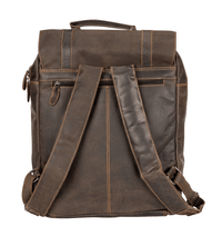 Melbourne Leather Laptop Backpack - Bundle Bus