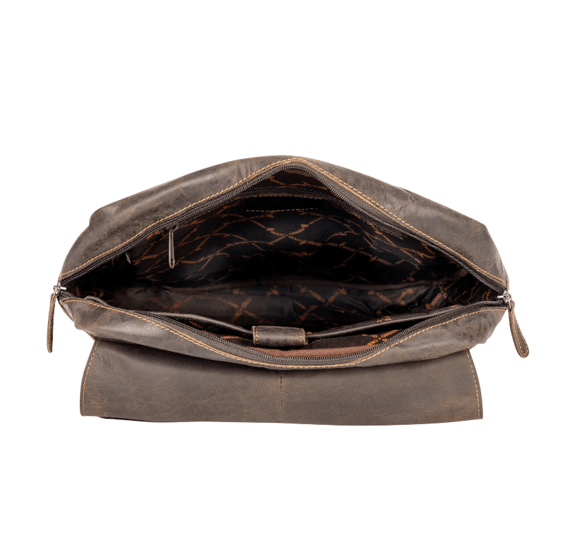 Melbourne Leather Laptop Backpack - Bundle Bus