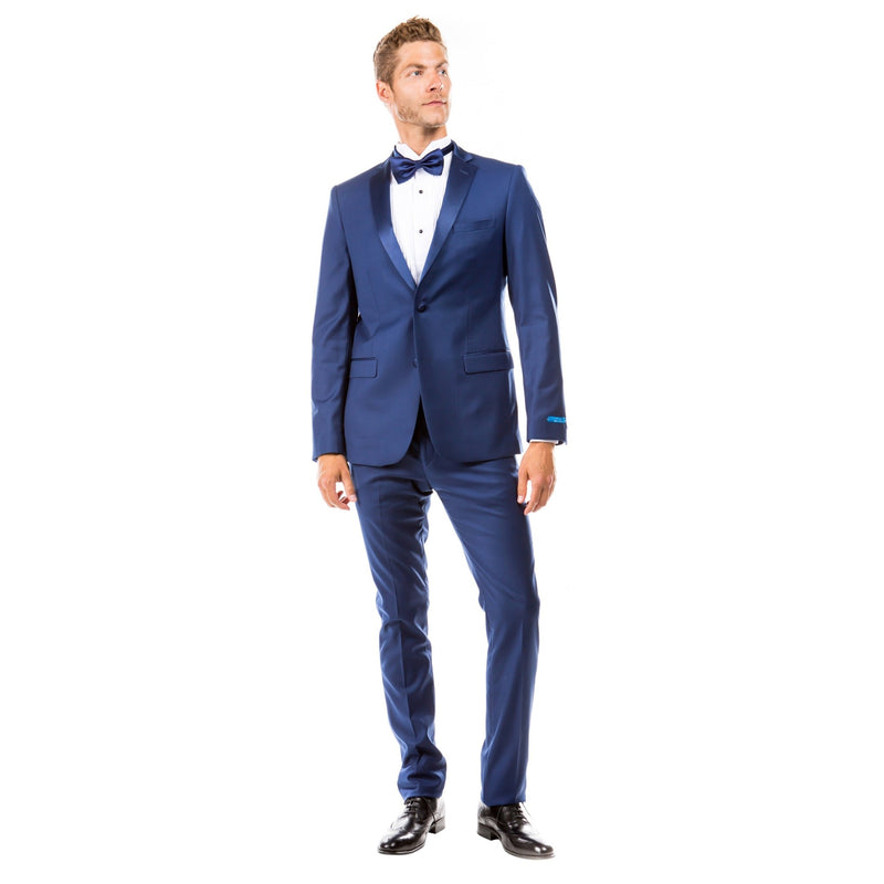 Men's 2pc Tuxedo Set w/ Satin Notch Lapel - Bundle Bus