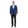 Mens Notch Lapel Blazer Only a Linen Look - Bundle Bus