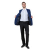 Mens Notch Lapel Blazer Only a Linen Look - Bundle Bus