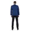 Mens Notch Lapel Blazer Only a Linen Look - Bundle Bus