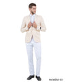 Mens Peak Lapel Blazer Only Solid Pattern - Bundle Bus