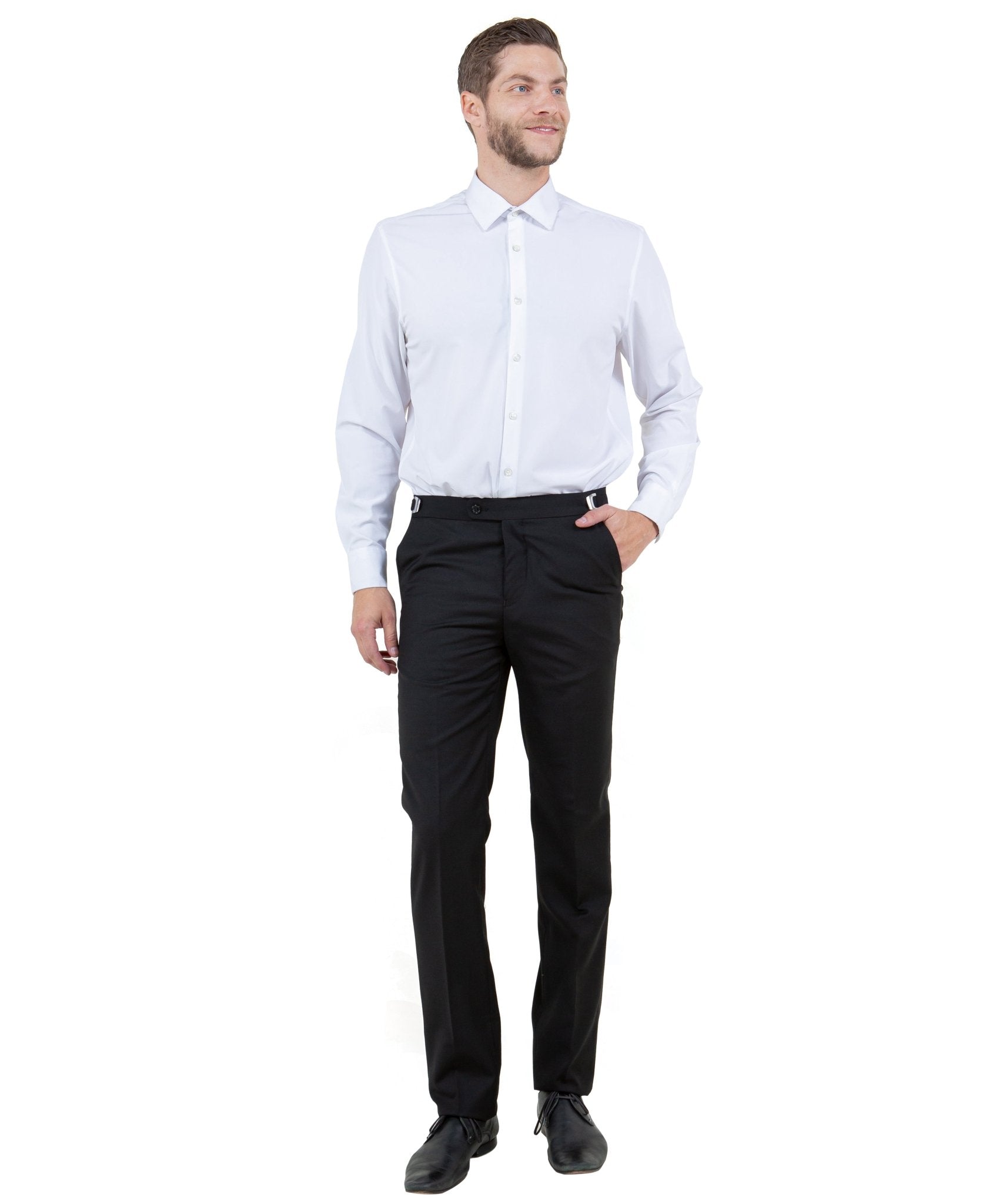 Men's Slim - fit Dress Pants Suits Separates, Pants - Bundle Bus