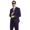 Men's Stacy Adams Hybrid - Fit 3pc Suit Set, Jacket Vest and Pants - Bundle Bus