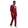 Men's Stacy Adams Hybrid - Fit 3pc Suit Set, Jacket Vest and Pants - Bundle Bus
