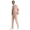 Men's Stacy Adams Hybrid - Fit 3pc Suit Set, Jacket Vest and Pants - Bundle Bus