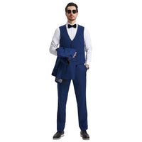 Men's Stacy Adams Hybrid - Fit 3pc Tuxedo Set - Bundle Bus