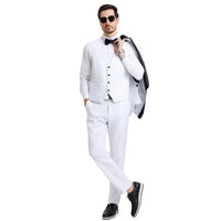 Men's Stacy Adams Hybrid - Fit 3pc Tuxedo Set - Bundle Bus