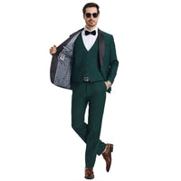 Men's Stacy Adams Hybrid - Fit 3pc Tuxedo Set - Bundle Bus