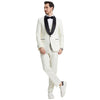 Men's Stacy Adams Hybrid - Fit 3pc Tuxedo Set - Bundle Bus