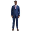 Men's Stacy Adams Sharkskin 3 - Piece Suit - Bundle Bus