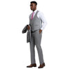 Men's Stacy Adams Sharkskin 3 - Piece Suit - Bundle Bus