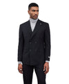 Mens Suit Double Breasted by Stacy Adams - Bundle Bus