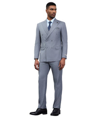 Mens Suit Double Breasted by Stacy Adams - Bundle Bus