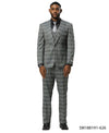 Mens Suit Glen Check by Stacy Adams - Bundle Bus