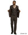 Mens Suit Glen Check by Stacy Adams - Bundle Bus