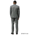 Mens Suit Glen Check by Stacy Adams - Bundle Bus