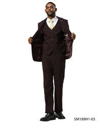 Mens Suit Tattersall Pattern by Stacy Adams - Bundle Bus