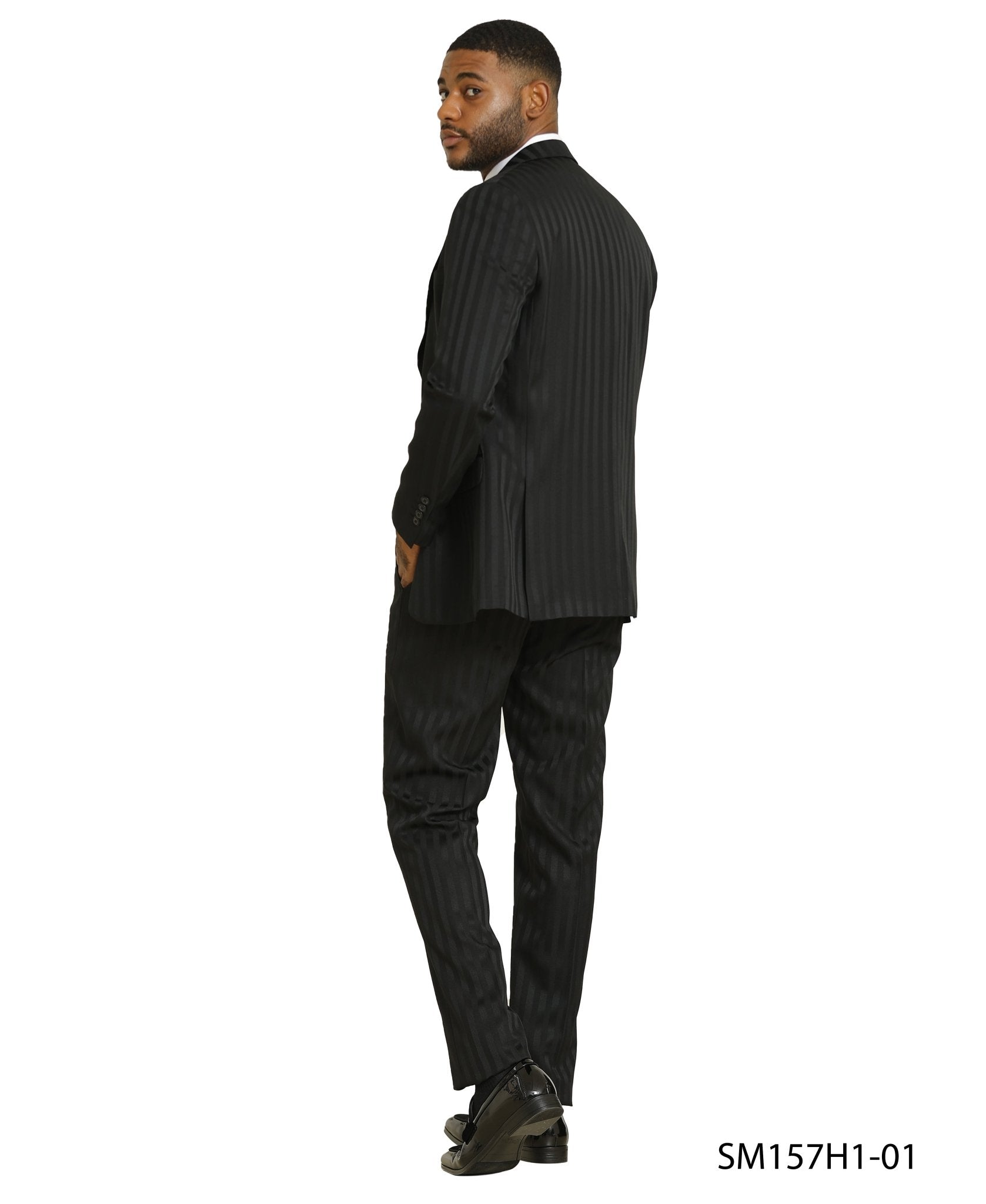 Mens Suit Tone on Tone by Stacy Adams - Bundle Bus